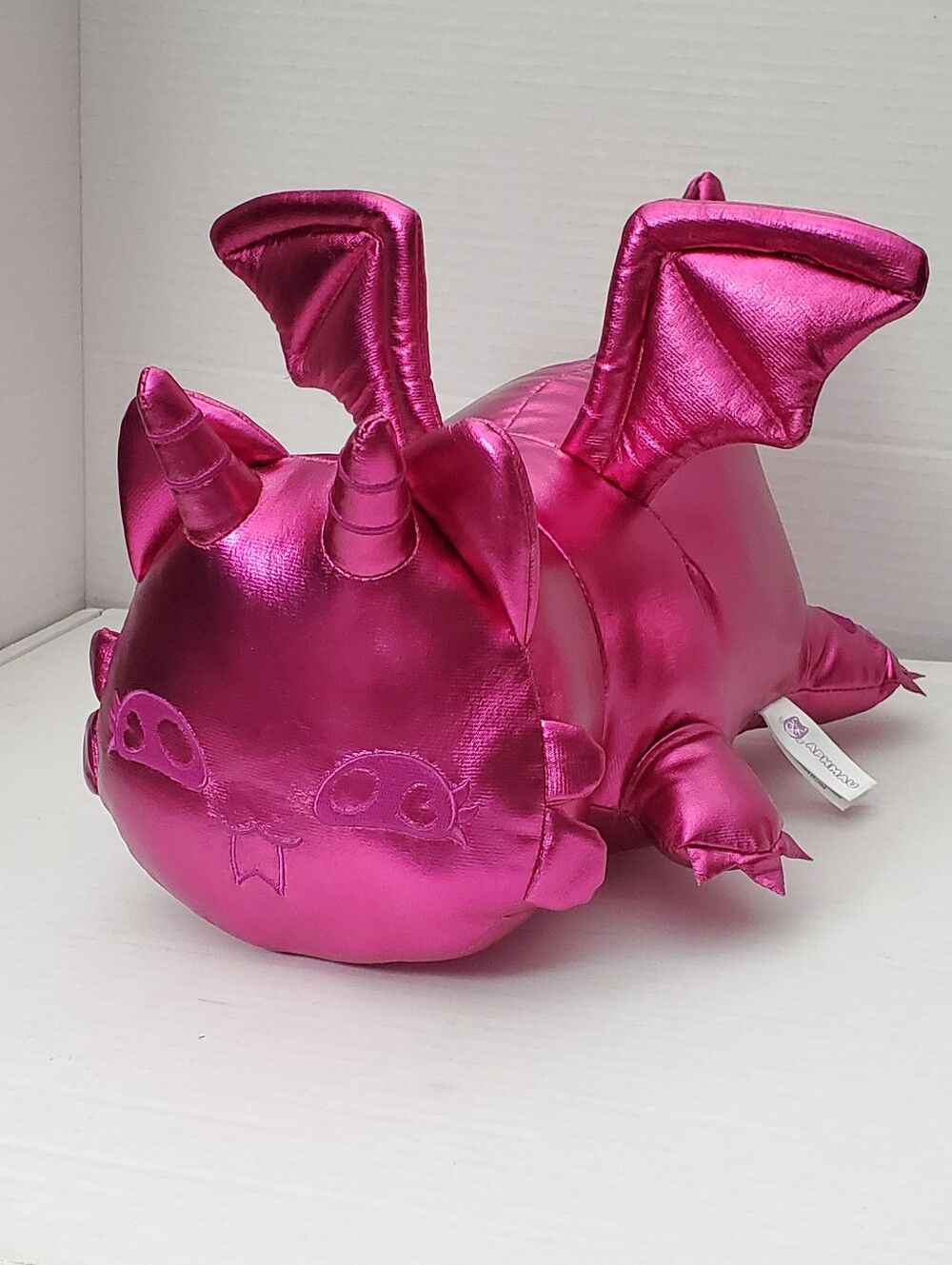 11" Aphmau Mystery MeeMeows Plush Gemstone Dragons Rose Quartz Cat
